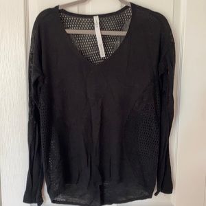 Lululemon Black Lightweight Sweater